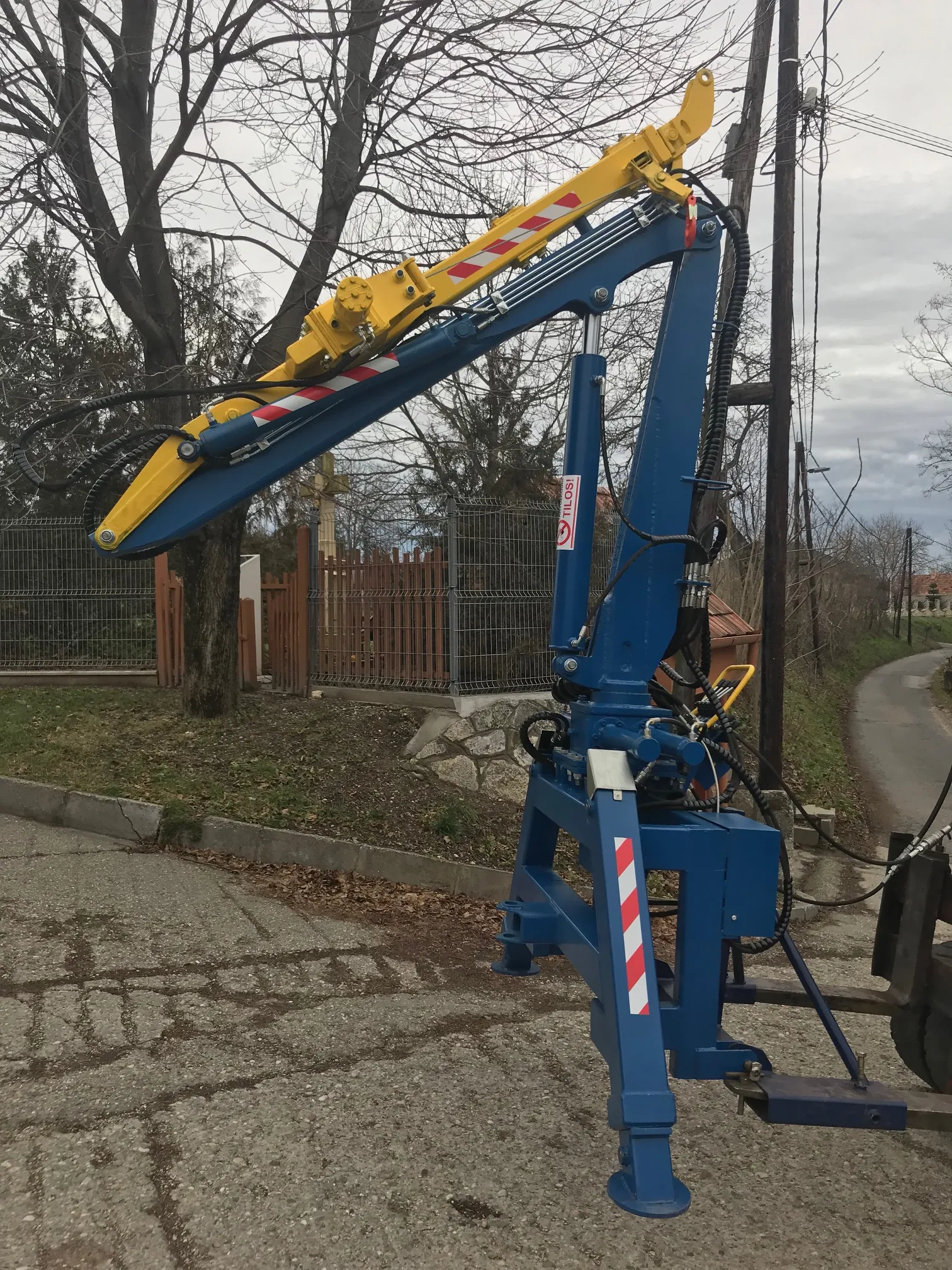 Erdészeti összecsukható Z daru IGJ